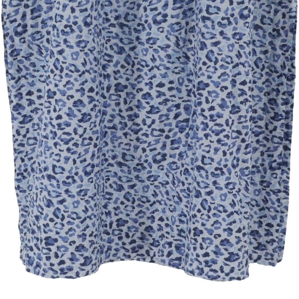Baum und Pferdgarten Cotton Slip Midi Dress Blue Print Sleeveless Size 2 - Picture 7 of 10